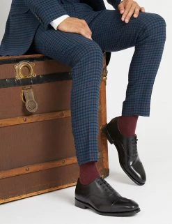 Jones Bootmaker Men's Shoes Leather Goodyear Welted Oxford Shoes