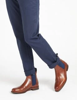 Jones Bootmaker Men's Boots Leather Goodyear Welted Slip On Chelsea Boots