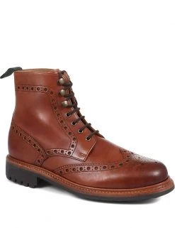 Jones Bootmaker Men's Boots Leather Goodyear Welted Casual Boots
