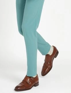 Jones Bootmaker Men's Shoes Leather Double Monk Strap Shoes