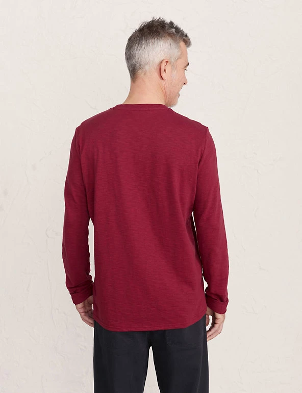 Seasalt Cornwall Men's T-shirts Organic Cotton Long Sleeve T-Shirt 10 Seasalt Cornwall Men's T-shirts Organic Cotton Long Sleeve T-Shirt - Image 8