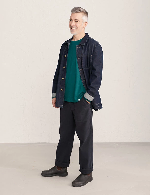 Seasalt Cornwall Men's T-shirts Organic Cotton Long Sleeve T-Shirt 19 Seasalt Cornwall Men's T-shirts Organic Cotton Long Sleeve T-Shirt - Image 17