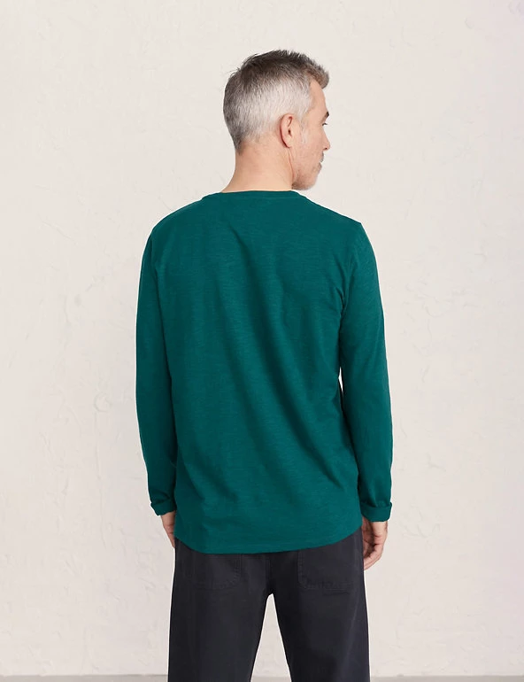 Seasalt Cornwall Men's T-shirts Organic Cotton Long Sleeve T-Shirt 20 Seasalt Cornwall Men's T-shirts Organic Cotton Long Sleeve T-Shirt - Image 18