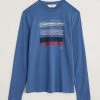 Seasalt Cornwall Men's T-shirts Organic Cotton Graphic Long Sleeve T-Shirt -Popular Znas Store SD 10 T19 1534 E4 X EC 90