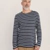 Seasalt Cornwall Men's T-shirts Organic Cotton Striped Long Sleeve T-Shirt 37 Seasalt Cornwall Men's T-shirts Organic Cotton Striped Long Sleeve T-Shirt -Popular Znas Store SD 10 T19 1535 HK X EC 0