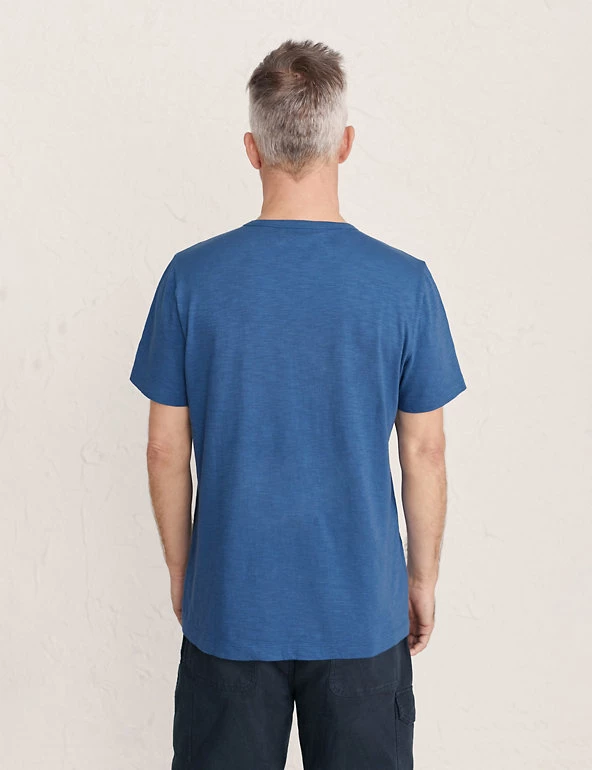 Seasalt Cornwall Men's T-shirts Organic Cotton Crew Neck T-Shirt 11 Seasalt Cornwall Men's T-shirts Organic Cotton Crew Neck T-Shirt - Image 9