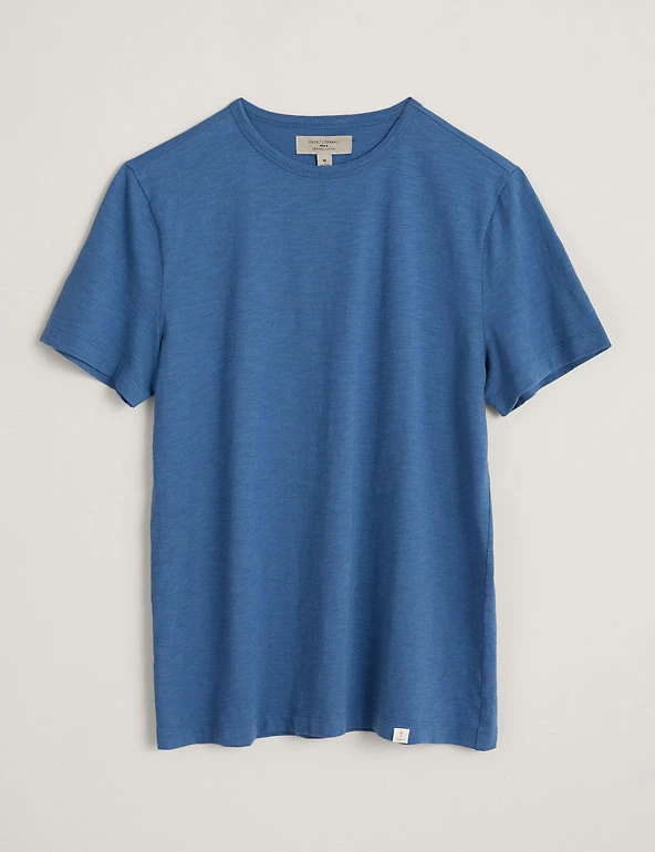 Seasalt Cornwall Men's T-shirts Organic Cotton Crew Neck T-Shirt 9 Seasalt Cornwall Men's T-shirts Organic Cotton Crew Neck T-Shirt - Image 7