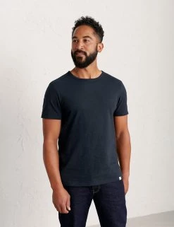 Seasalt Cornwall Men's T-shirts Organic Cotton Crew Neck T-Shirt