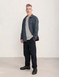 Seasalt Cornwall Men's Trousers Regular Fit Pure Cotton Trousers