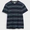 White Stuff Men's T-shirts Pure Cotton Striped Crew Neck T-Shirt -Popular Znas Store SD 10 T19 1711 F4 X EC 90