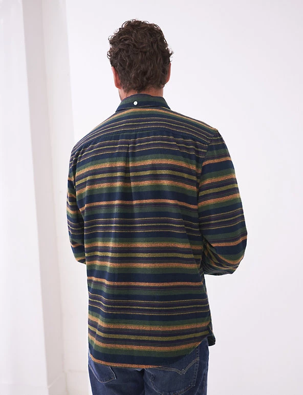 White Stuff Casual Shirts Pure Cotton Striped Shirt 6 White Stuff Casual Shirts Pure Cotton Striped Shirt - Image 4