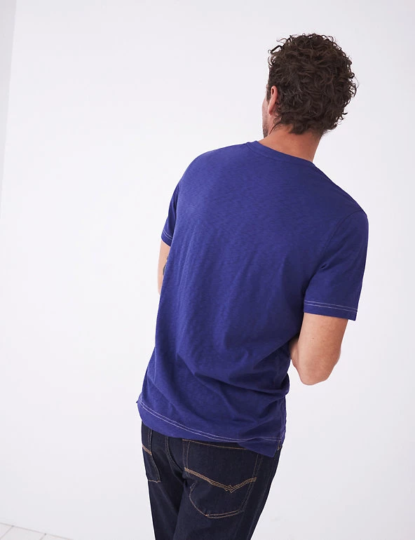 White Stuff Men's T-shirts Pure Cotton Bike Graphic T-Shirt 6 White Stuff Men's T-shirts Pure Cotton Bike Graphic T-Shirt - Image 4