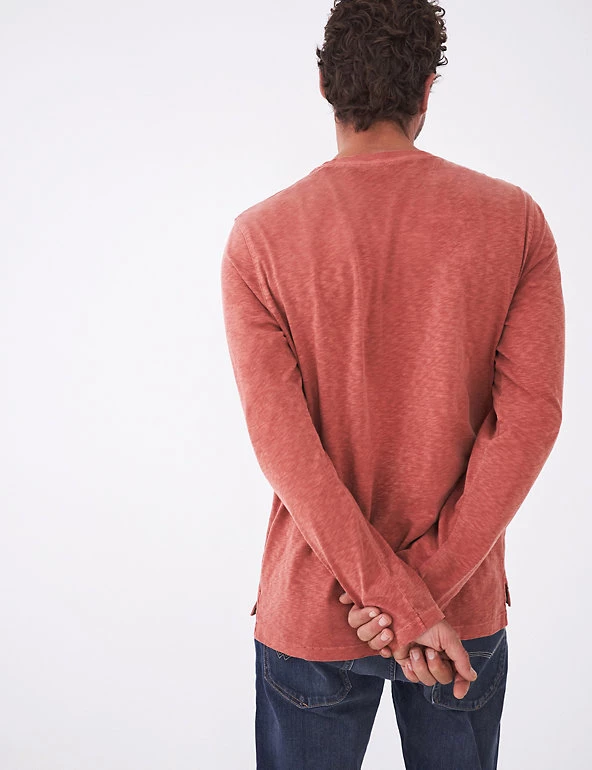 White Stuff Men's T-shirts Pure Cotton Long Sleeve T-Shirt 12 White Stuff Men's T-shirts Pure Cotton Long Sleeve T-Shirt - Image 10