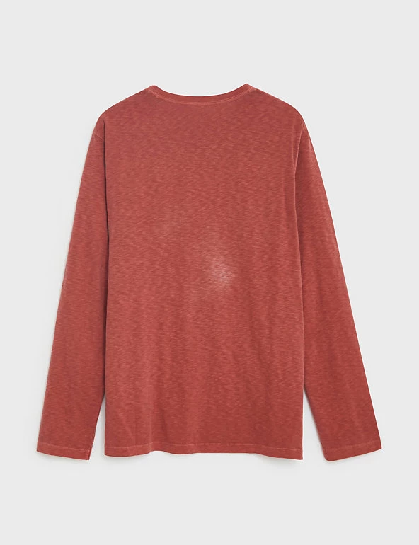 White Stuff Men's T-shirts Pure Cotton Long Sleeve T-Shirt 14 White Stuff Men's T-shirts Pure Cotton Long Sleeve T-Shirt - Image 12