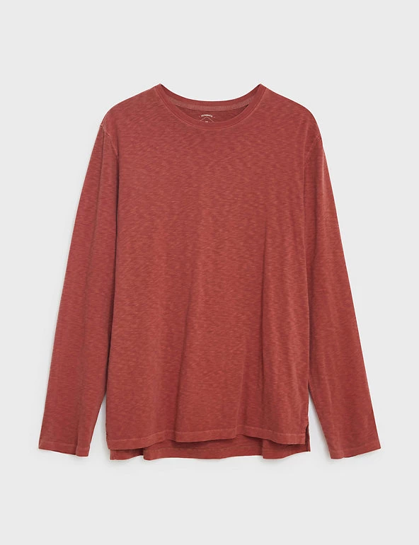 White Stuff Men's T-shirts Pure Cotton Long Sleeve T-Shirt 10 White Stuff Men's T-shirts Pure Cotton Long Sleeve T-Shirt - Image 8