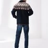 FatFace Men's Jumpers Wool Fair Isle Shawl Collar Zip Up Jumper -Popular Znas Store SD 10 T19 2826 E4 X EC 1