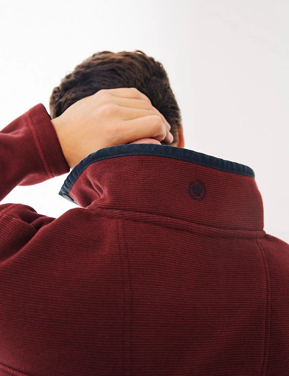 FatFace Men's Hoodies & Sweatshirts Cotton Rich Funnel Neck Sweatshirt 9 FatFace Men's Hoodies & Sweatshirts Cotton Rich Funnel Neck Sweatshirt - Image 7