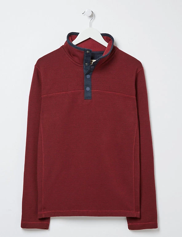 FatFace Men's Hoodies & Sweatshirts Cotton Rich Funnel Neck Sweatshirt 8 FatFace Men's Hoodies & Sweatshirts Cotton Rich Funnel Neck Sweatshirt - Image 6