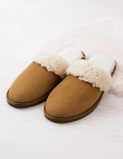 Celtic & Co. Men's Slippers Sheepskin Mule Slippers