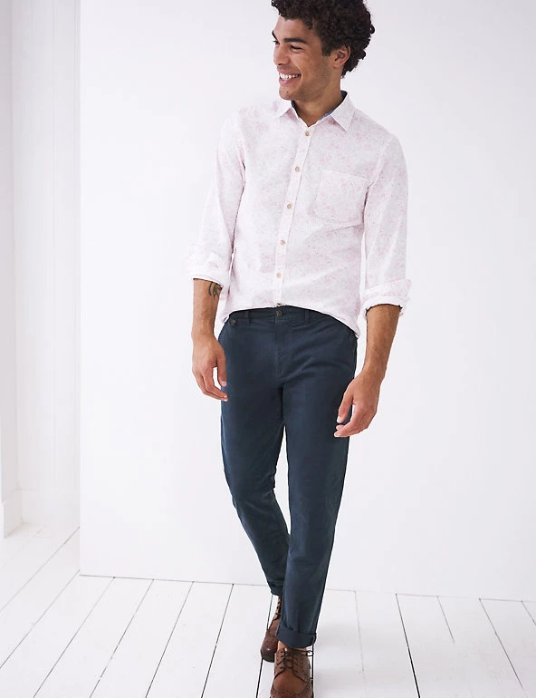 White Stuff Men's Trousers Cotton Rich Chinos 8 White Stuff Men's Trousers Cotton Rich Chinos - Image 6