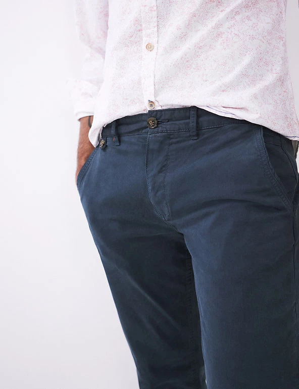 White Stuff Men's Trousers Cotton Rich Chinos 11 White Stuff Men's Trousers Cotton Rich Chinos - Image 9