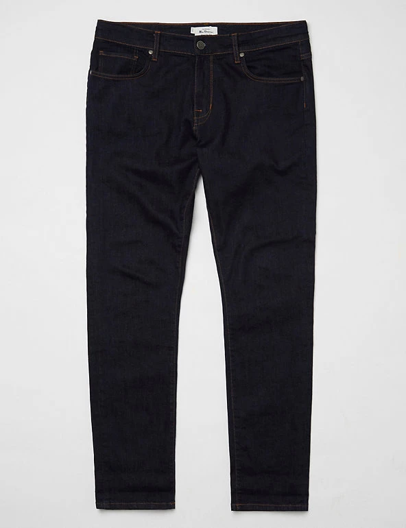 Ben Sherman Men's Jeans Straight Fit 5 Pocket Jeans 4 Ben Sherman Men's Jeans Straight Fit 5 Pocket Jeans - Image 2