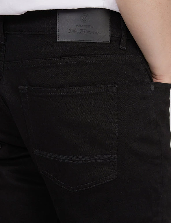 Ben Sherman Men's Jeans Straight Fit 5 Pocket Jeans 7 Ben Sherman Men's Jeans Straight Fit 5 Pocket Jeans - Image 5