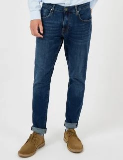 Ben Sherman Men's Jeans Straight Fit 5 Pocket Jeans