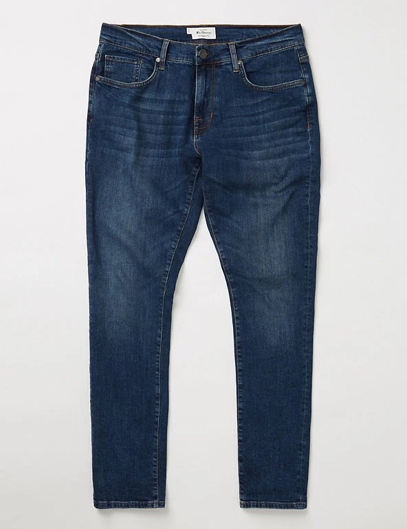 Ben Sherman Men's Jeans Straight Fit 5 Pocket Jeans 4 Ben Sherman Men's Jeans Straight Fit 5 Pocket Jeans - Image 2
