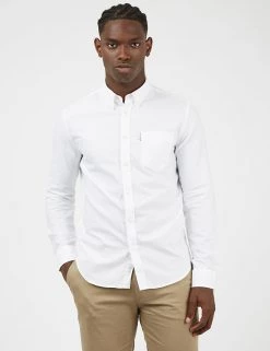 Ben Sherman Casual Shirts Pure Cotton Oxford Shirt