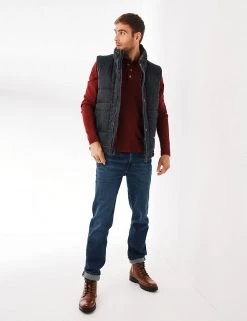 FatFace Men's Coats & Jackets Cotton Rich Gilet