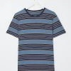 FatFace Men's T-shirts Pure Cotton Striped T-Shirt -Popular Znas Store SD 10 T19 5710 F4 X EC 90