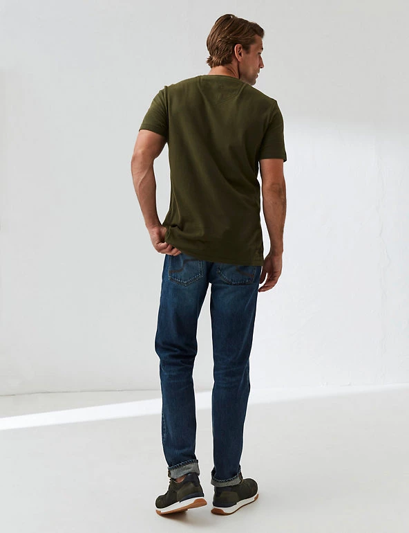 FatFace Men's T-shirts Pure Cotton Graphic Slogan T-Shirt 6 FatFace Men's T-shirts Pure Cotton Graphic Slogan T-Shirt - Image 4