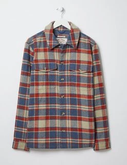 FatFace Men's Coats & Jackets Wool Rich Check Shacket