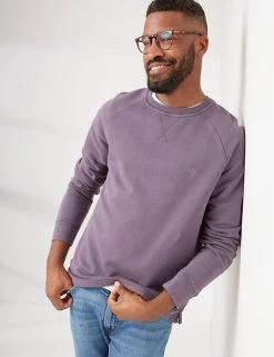 FatFace Men's Hoodies & Sweatshirts Cotton Rich Crew Neck Sweatshirt