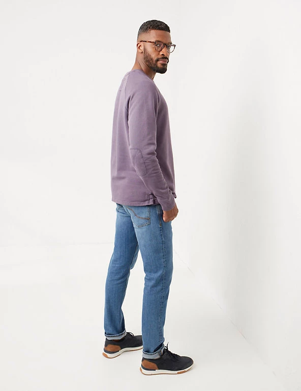 FatFace Men's Hoodies & Sweatshirts Cotton Rich Crew Neck Sweatshirt 6 FatFace Men's Hoodies & Sweatshirts Cotton Rich Crew Neck Sweatshirt - Image 4