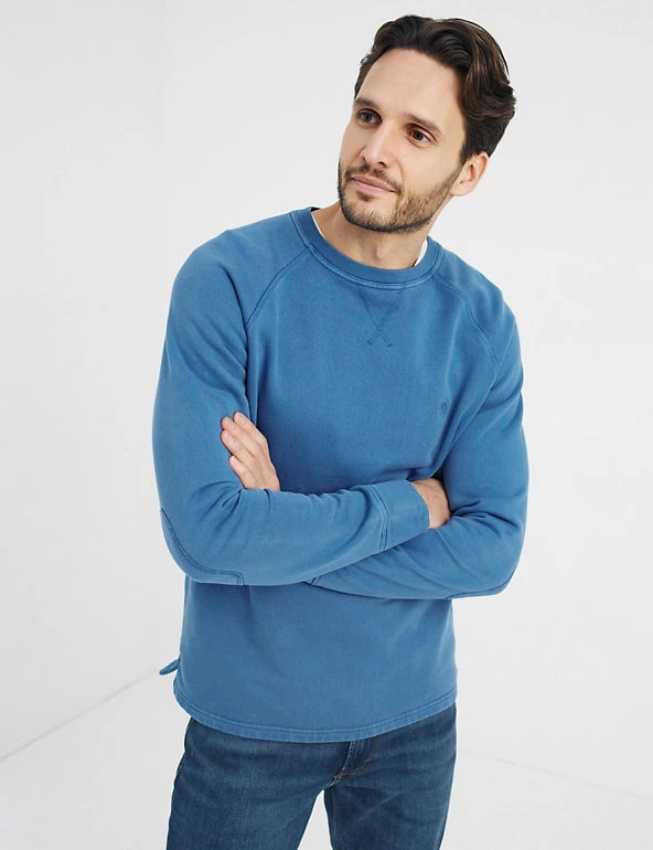 FatFace Men's Hoodies & Sweatshirts Cotton Rich Crew Neck Sweatshirt 7 FatFace Men's Hoodies & Sweatshirts Cotton Rich Crew Neck Sweatshirt - Image 5