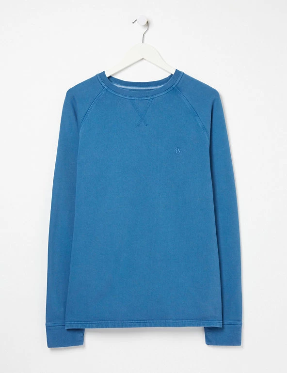 FatFace Men's Hoodies & Sweatshirts Cotton Rich Crew Neck Sweatshirt 8 FatFace Men's Hoodies & Sweatshirts Cotton Rich Crew Neck Sweatshirt - Image 6