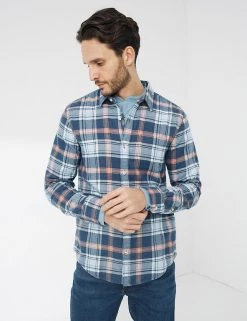 FatFace Casual Shirts Pure Cotton Check Shirt
