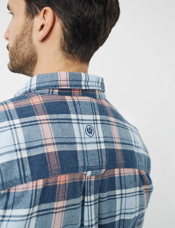 FatFace Casual Shirts Pure Cotton Check Shirt 5 FatFace Casual Shirts Pure Cotton Check Shirt - Image 3