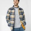 FatFace Casual Shirts Pure Cotton Check Long Sleeve Overshirt -Popular Znas Store SD 10 T19 6334 E0 X EC 0