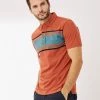 FatFace Men's Polo Shirts Pure Cotton Striped Polo Shirt -Popular Znas Store SD 10 T19 6353 P4 X EC 0