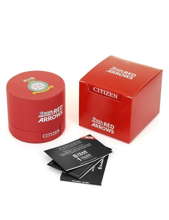 Men's Watches Citizen Red Arrows Eco-Drive Chronograph Stainless Steel Watch 8 Men's Watches Citizen Red Arrows Eco-Drive Chronograph Stainless Steel Watch - Image 6