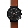 Men's Watches Skagen Ancher Chronograph Brown Leather Watch -Popular Znas Store SD 10 T55 1733 N4 X EC 0