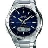 Men's Watches Casio Waveceptor Classic Combination Solar Silver Watch 2 Men's Watches Casio Waveceptor Classic Combination Solar Silver Watch -Popular Znas Store SD 10 T55 2019 E6 X EC 0