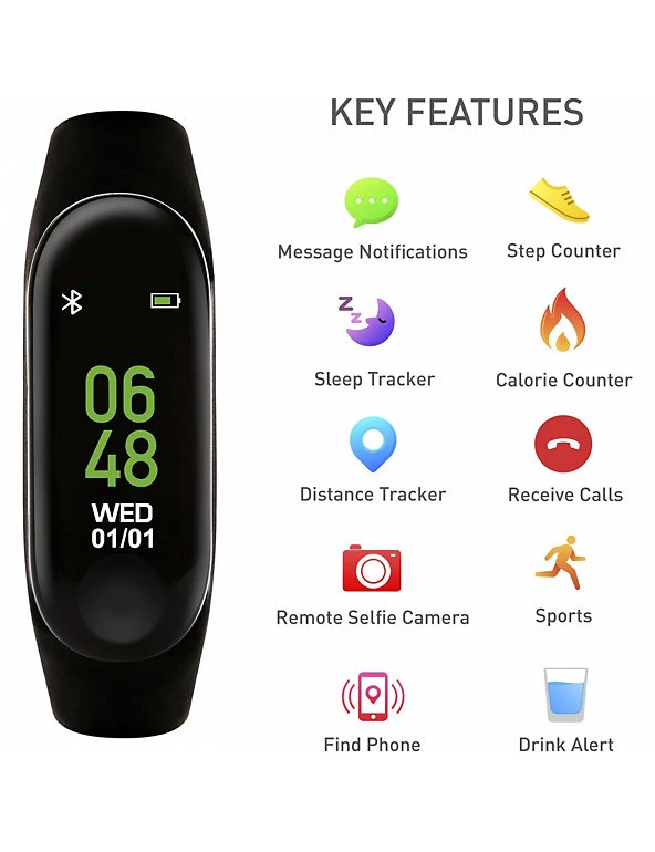 Men's Watches Reflex Active Fitness Smartwatch 4 Men's Watches Reflex Active Fitness Smartwatch - Image 2