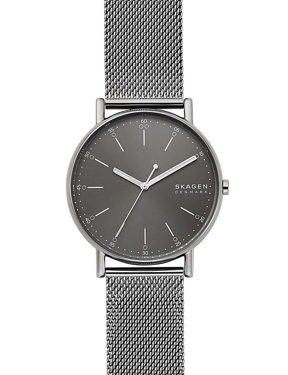 Men's Watches Skagen Signatur Mesh Stainless Steel Watch 3 Men's Watches Skagen Signatur Mesh Stainless Steel Watch