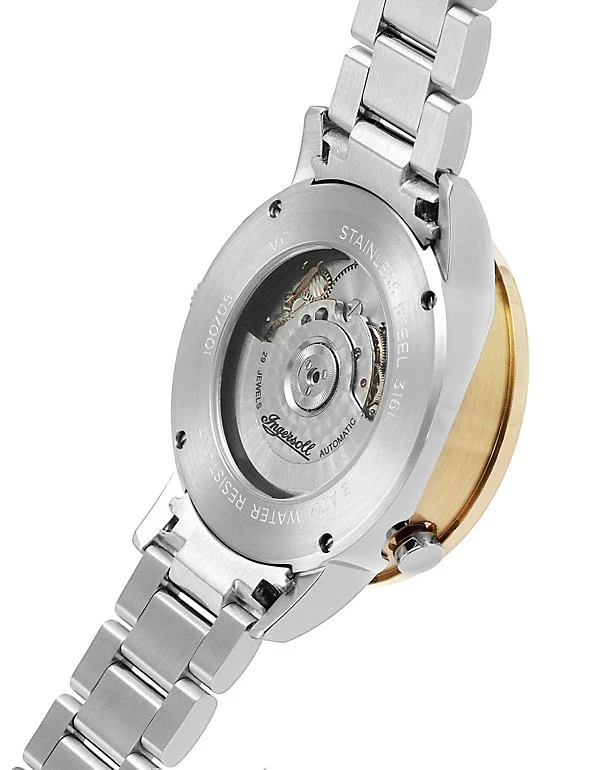 Men's Watches Ingersoll The Grafton Stainless Steel Automatic Watch 6 Men's Watches Ingersoll The Grafton Stainless Steel Automatic Watch - Image 4