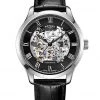 Men's Watches Rotary Greenwich Black Leather Automatic Watch -Popular Znas Store SD 10 T55 7765 Y4 X EC 0