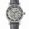 Men's Watches Ingersoll Herald Grey Leather Automatic Watch -Popular Znas Store SD 10 T55 7782 T4 X EC 0